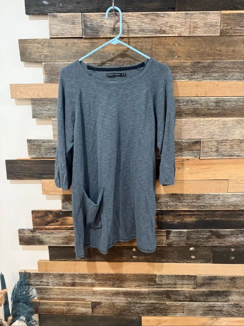 Gudrun Sjoden tunic mini dress sz M